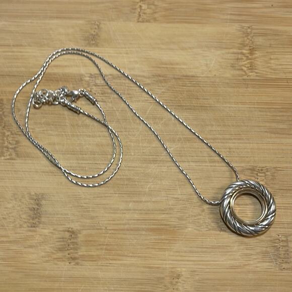 Brighton inner‎ circle necklace with crystals - Picture 2 of 2